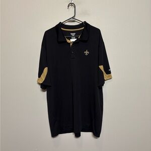 Reebok Saints XXL coaches polo